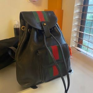 VINTAGE GUCCI Mini Backpack (Project Grade)
